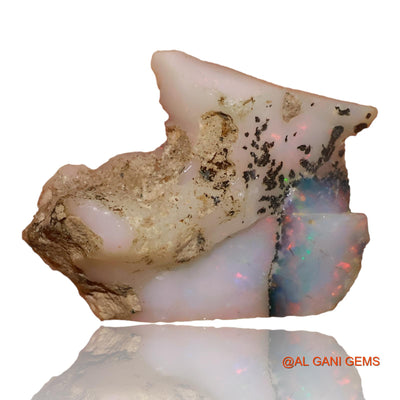 8.90 Cts Natural Ethiopian Fire Opal Fancy Rough Loose Gemstone For Jewelry 24x15x8 mm E-94