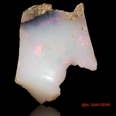 8.90 Cts Natural Ethiopian Fire Opal Fancy Rough Loose Gemstone For Jewelry 24x15x8 mm E-94
