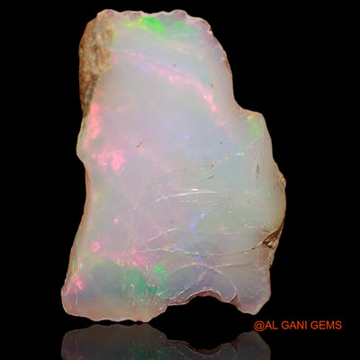 3.90 Cts Natural Ethiopian Fire Opal Loose Gemstone Fancy Rough 19x13x4 mm E-95