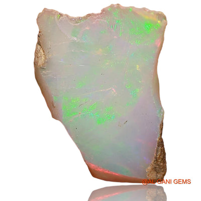 3.90 Cts Natural Ethiopian Fire Opal Loose Gemstone Fancy Rough 19x13x4 mm E-95