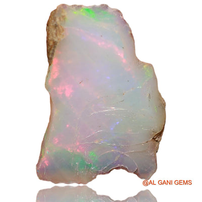 3.90 Cts Natural Ethiopian Fire Opal Loose Gemstone Fancy Rough 19x13x4 mm E-95