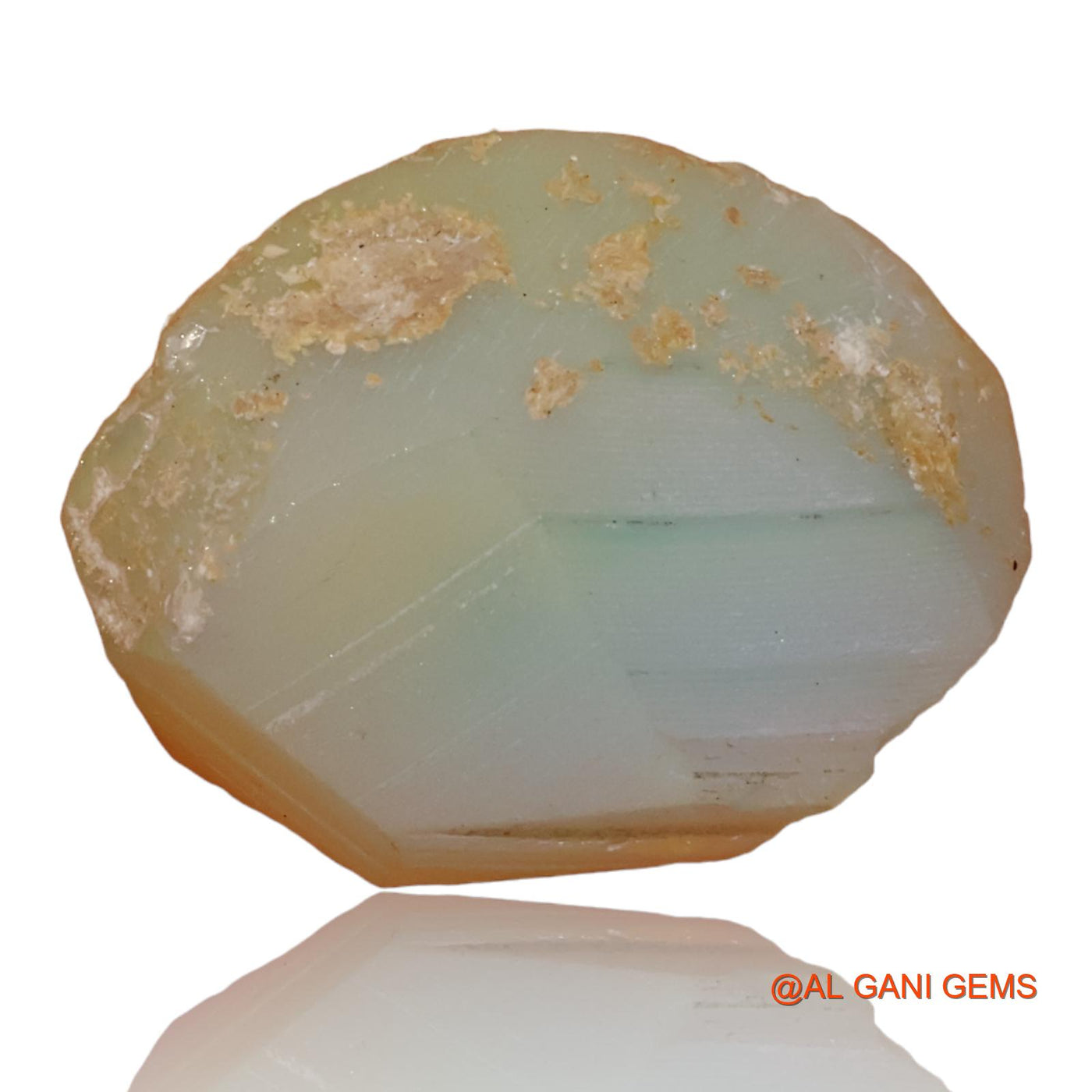Natural Untreated Fire Opal Loose Gemstone Fancy Rough From Ethiopia 10.90 Cts 20x15x8 mm E-96