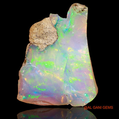 Natural Fire Opal Gemstone 5.00 Cts Loose Fancy Rough From Ethiopia 17x13x5 mm E-9