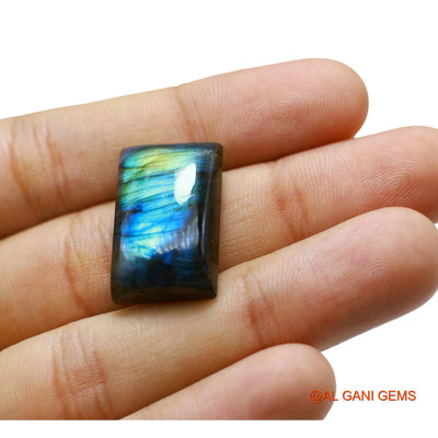 29.00 Cts Natural South African Fire Labradorite Square Cabochon Loose Gemstone For Jewelry 24x15x7 mm L-70
