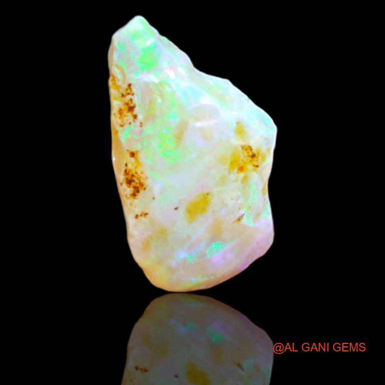 3.25 Cts Natural Australian Fire Opal Loose Gemstone Fancy Rough 8x4x2 mm R-10