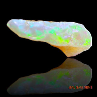 3.25 Cts Natural Australian Fire Opal Loose Gemstone Fancy Rough 8x4x2 mm R-10