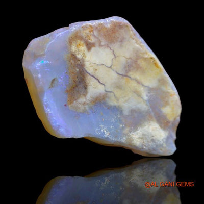 35.20 Cts Natural Australian Fire Opal Fancy Rough Loose Gemstone For Jewelry 34x25x9 mm R-124