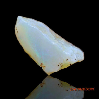 17.70 Cts Natural Australian Fire Opal Loose Gemstone Fancy Rough 25x14x12 mm R-128