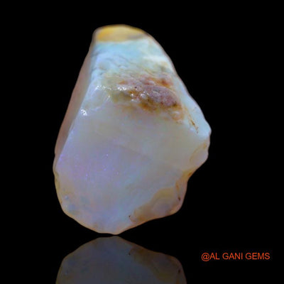 17.70 Cts Natural Australian Fire Opal Loose Gemstone Fancy Rough 25x14x12 mm R-128