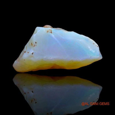 17.70 Cts Natural Australian Fire Opal Loose Gemstone Fancy Rough 25x14x12 mm R-128