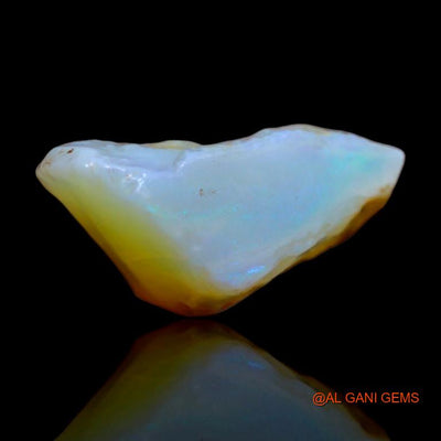 17.70 Cts Natural Australian Fire Opal Loose Gemstone Fancy Rough 25x14x12 mm R-128