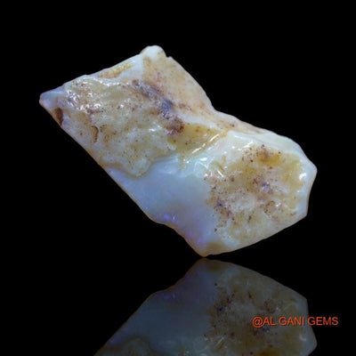 22.90 Cts Unheated Australian Fire Opal Loose Gemstone Fancy Rough Natural 40x21x4 mm R-129
