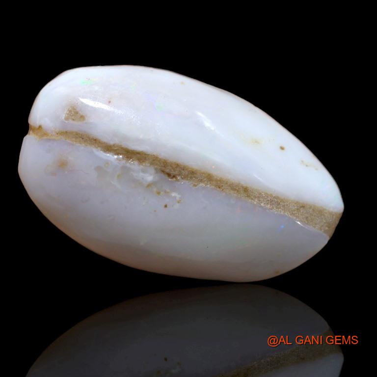 44.55 Cts Natural Australian Fire Opal Fancy Rough Loose Gemstone For Jewelry 34x20x12 mm R-134