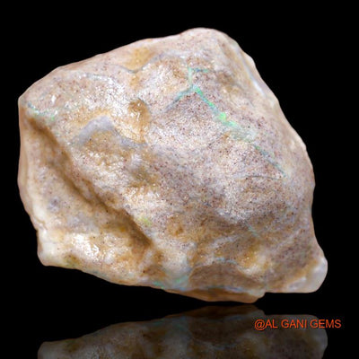 33.85 Cts Natural Australian Fire Opal Loose Gemstone Fancy Rough 26x23x10 mm R-135