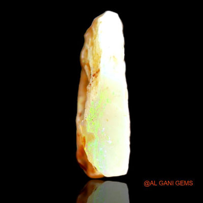 4.70 Cts Natural Australian Fire Opal Fancy Rough Loose Gemstone For Jewelry 8x7x18 mm R-13