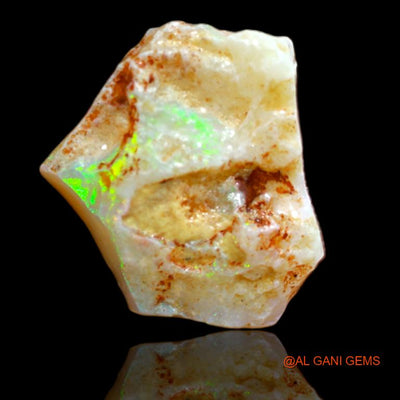 4.70 Cts Natural Australian Fire Opal Fancy Rough Loose Gemstone For Jewelry 8x7x18 mm R-13