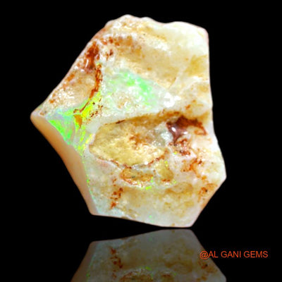 4.70 Cts Natural Australian Fire Opal Fancy Rough Loose Gemstone For Jewelry 8x7x18 mm R-13