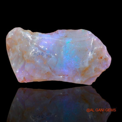16.00 Cts Unheated Australian Fire Opal Loose Gemstone Fancy Rough Natural 30x15x7 mm R-143