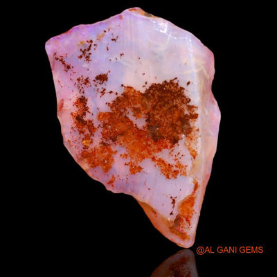 20.00 Cts Natural Australian Fire Opal Loose Gemstone Fancy Rough 33x23x6 mm R-145