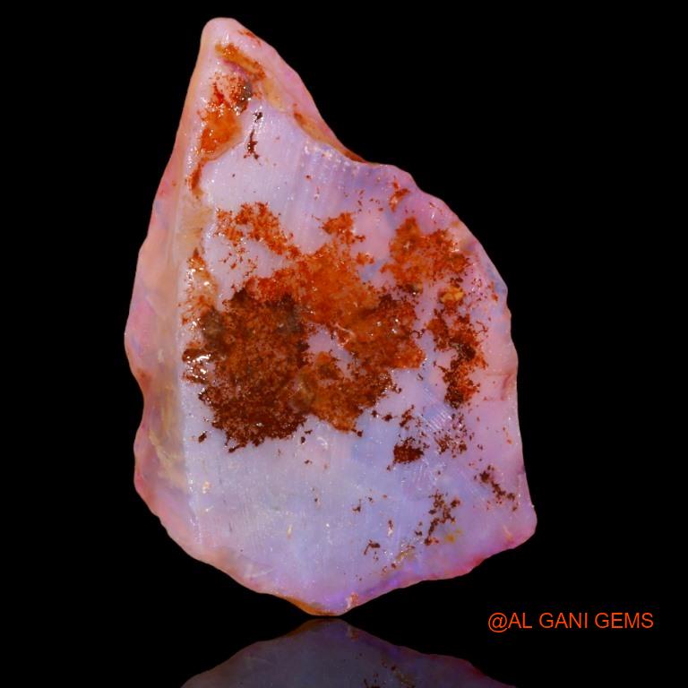 20.00 Cts Natural Australian Fire Opal Loose Gemstone Fancy Rough 33x23x6 mm R-145