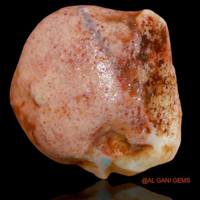 27.10 Cts Natural Australian Fire Opal Loose Gemstone Fancy Rough 25x25x8 mm R-146