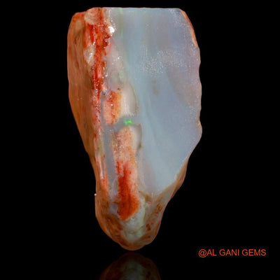 41.30 Cts Unheated Australian Fire Opal Loose Gemstone Fancy Rough Natural 28x14x9 mm R-152