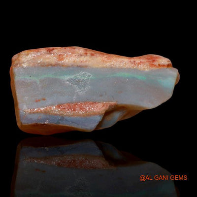 41.30 Cts Unheated Australian Fire Opal Loose Gemstone Fancy Rough Natural 28x14x9 mm R-152