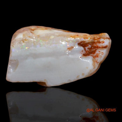 64.80 Cts Natural Australian Fire Opal Loose Gemstone Fancy Rough 41x22x14 mm R-154