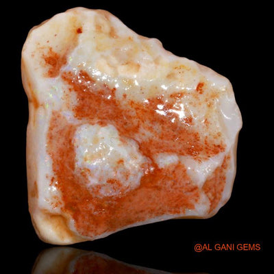 36.70 Cts Natural Australian Fire Opal Loose Gemstone Fancy Rough 33x29x11 mm R-155