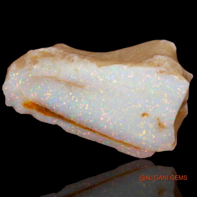 18.00 Cts Natural Australian Fire Opal Loose Gemstone Fancy Rough 29x18x9 mm R-156