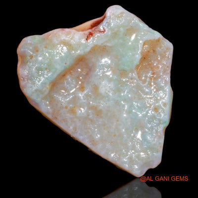 Natural Untreated Fire Opal Loose Gemstone Fancy Rough From Australia 21.00 Cts 32x23x5 mm R-158