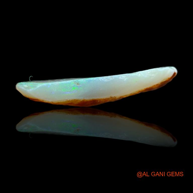 3.95 Cts Unheated Australian Fire Opal Loose Gemstone Fancy Rough Natural 10x4x2 mm R-15