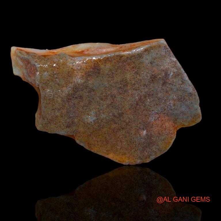 30.85 Cts Natural Australian Fire Opal Loose Gemstone Fancy Rough 35x22x8 mm R-163
