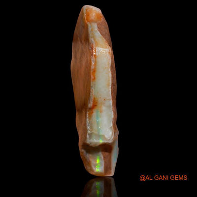 30.85 Cts Natural Australian Fire Opal Loose Gemstone Fancy Rough 35x22x8 mm R-163