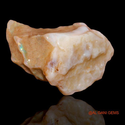 33.90 Cts Natural Australian Fire Opal Loose Gemstone Fancy Rough 31x22x14 mm R-164