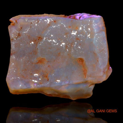 19.00 Cts Natural Australian Fire Opal Fancy Rough Loose Gemstone For Jewelry 23x19x7 mm R-169