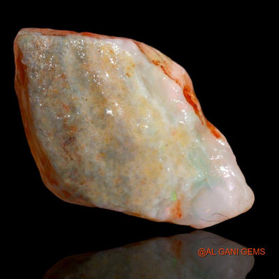 11.00 Cts Natural Australian Fire Opal Loose Gemstone Fancy Rough 23x14x6 mm R-171