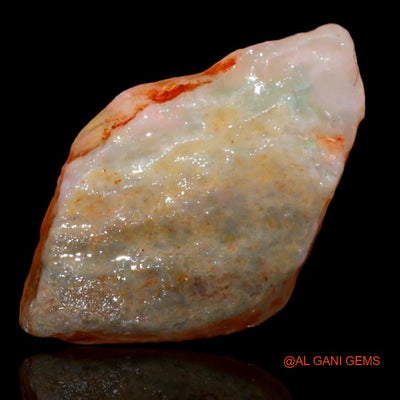 11.00 Cts Natural Australian Fire Opal Loose Gemstone Fancy Rough 23x14x6 mm R-171