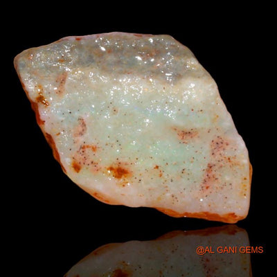 11.00 Cts Natural Australian Fire Opal Loose Gemstone Fancy Rough 23x14x6 mm R-171