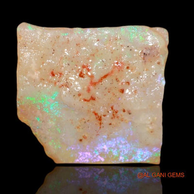 9.70 Cts Unheated Australian Fire Opal Loose Gemstone Fancy Rough Natural 17x16x5 mm R-176