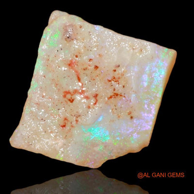 9.70 Cts Unheated Australian Fire Opal Loose Gemstone Fancy Rough Natural 17x16x5 mm R-176