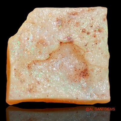 9.70 Cts Unheated Australian Fire Opal Loose Gemstone Fancy Rough Natural 17x16x5 mm R-176