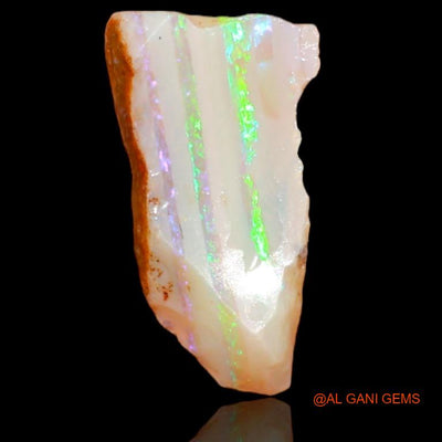 4.35 Cts Natural Australian Fire Opal Fancy Rough Loose Gemstone For Jewelry 17x9x7 mm R-178