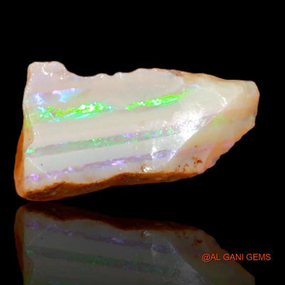 4.35 Cts Natural Australian Fire Opal Fancy Rough Loose Gemstone For Jewelry 17x9x7 mm R-178