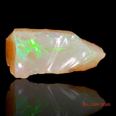 4.35 Cts Natural Australian Fire Opal Fancy Rough Loose Gemstone For Jewelry 17x9x7 mm R-178