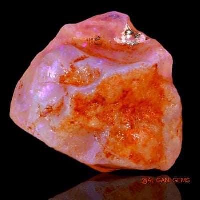 7.50 Cts Natural Australian Fire Opal Fancy Rough Loose Gemstone For Jewelry 15x14x7 mm R-179