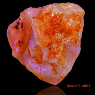 7.50 Cts Natural Australian Fire Opal Fancy Rough Loose Gemstone For Jewelry 15x14x7 mm R-179
