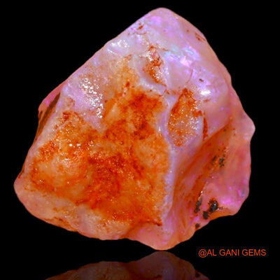 7.50 Cts Natural Australian Fire Opal Fancy Rough Loose Gemstone For Jewelry 15x14x7 mm R-179