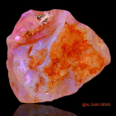 7.50 Cts Natural Australian Fire Opal Fancy Rough Loose Gemstone For Jewelry 15x14x7 mm R-179