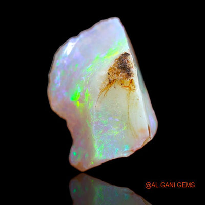3.35 Cts Natural Australian Fire Opal Fancy Rough Loose Gemstone For Jewelry 6x4x2 mm R-18